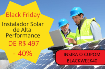 Black Friday Curso Energia Solar